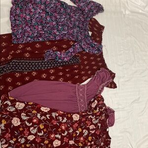 Floral and Patterned Dresses Collection